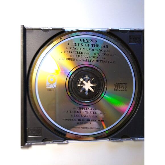 Genesis A Trick of the Tail CD 1987 Made In Japan On CD & Cover ATCO 38101-2 - Picture 2 of 3